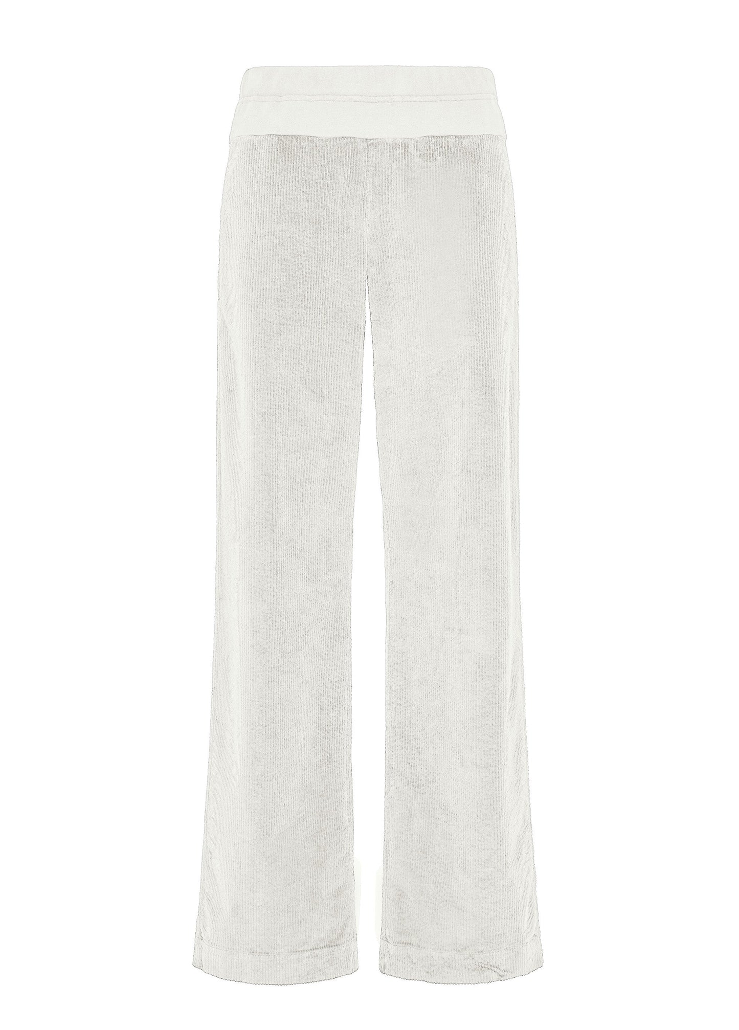 Pantalón pana blanco