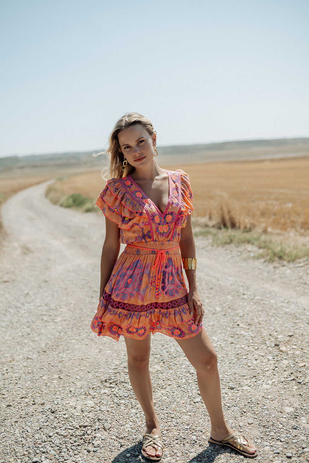 Elba Short Dress - flanesyfresones