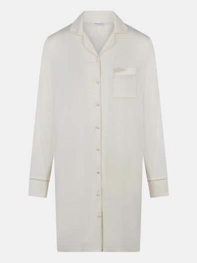 Camisón Daisy modal marfil look