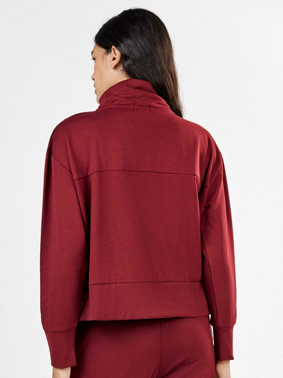 Sudadera Burdeos