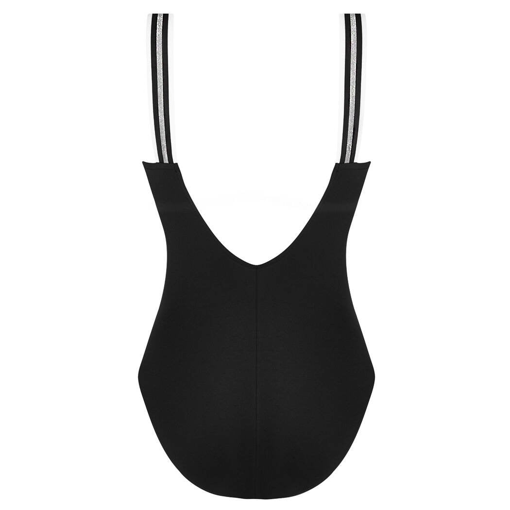 Bañador capacidad Energie Nautique negro plata
