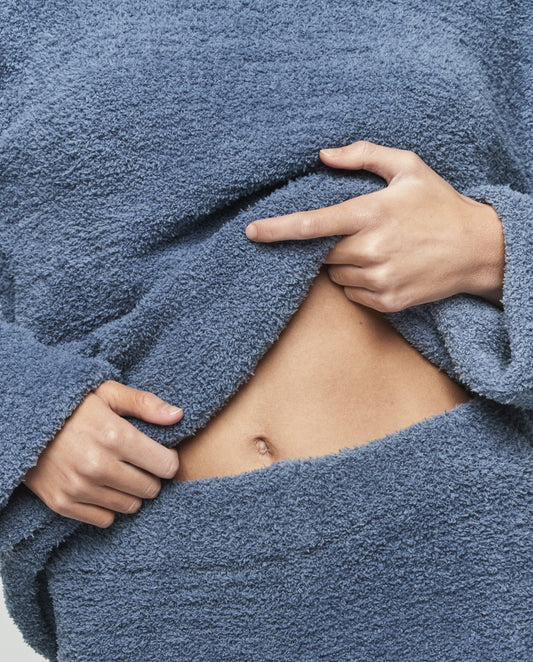 Pijama set Mujer azul - flanesyfresones