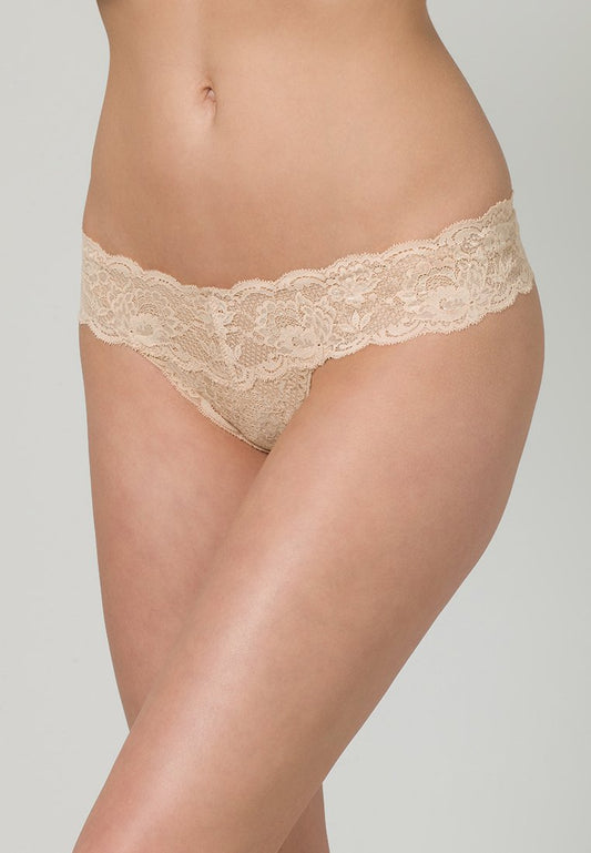 Tanga encaje Nude lo