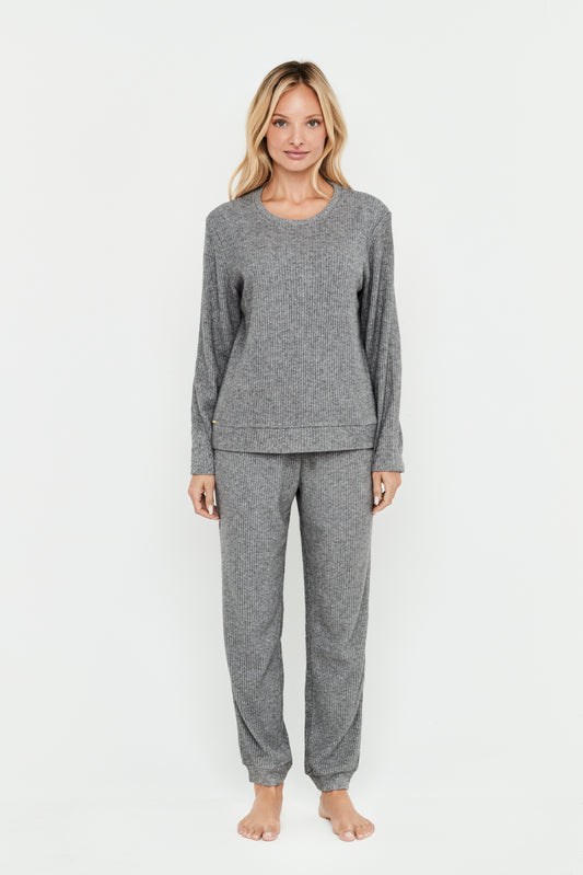 Pijama Dos Piezas Gris
