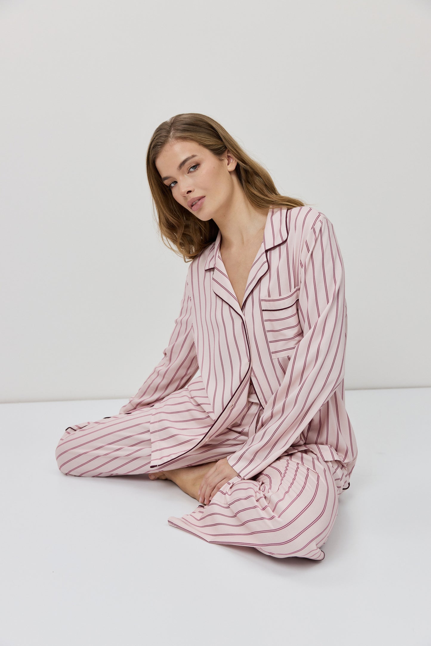 Pijama largo Rosalia - flanesyfresones