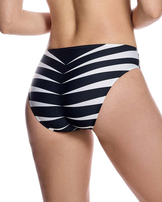 Braguita biquini blanco y negro