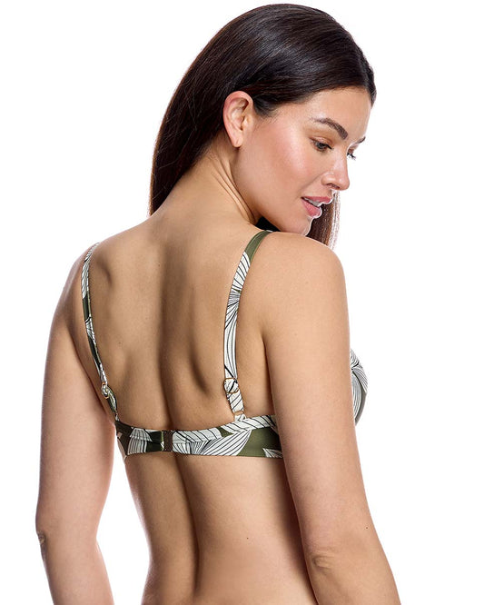 Biquini top aros verde