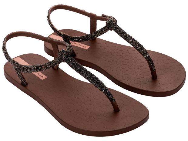 IPANEMA CLASS BRILHA FEM Brown - flanesyfresones
