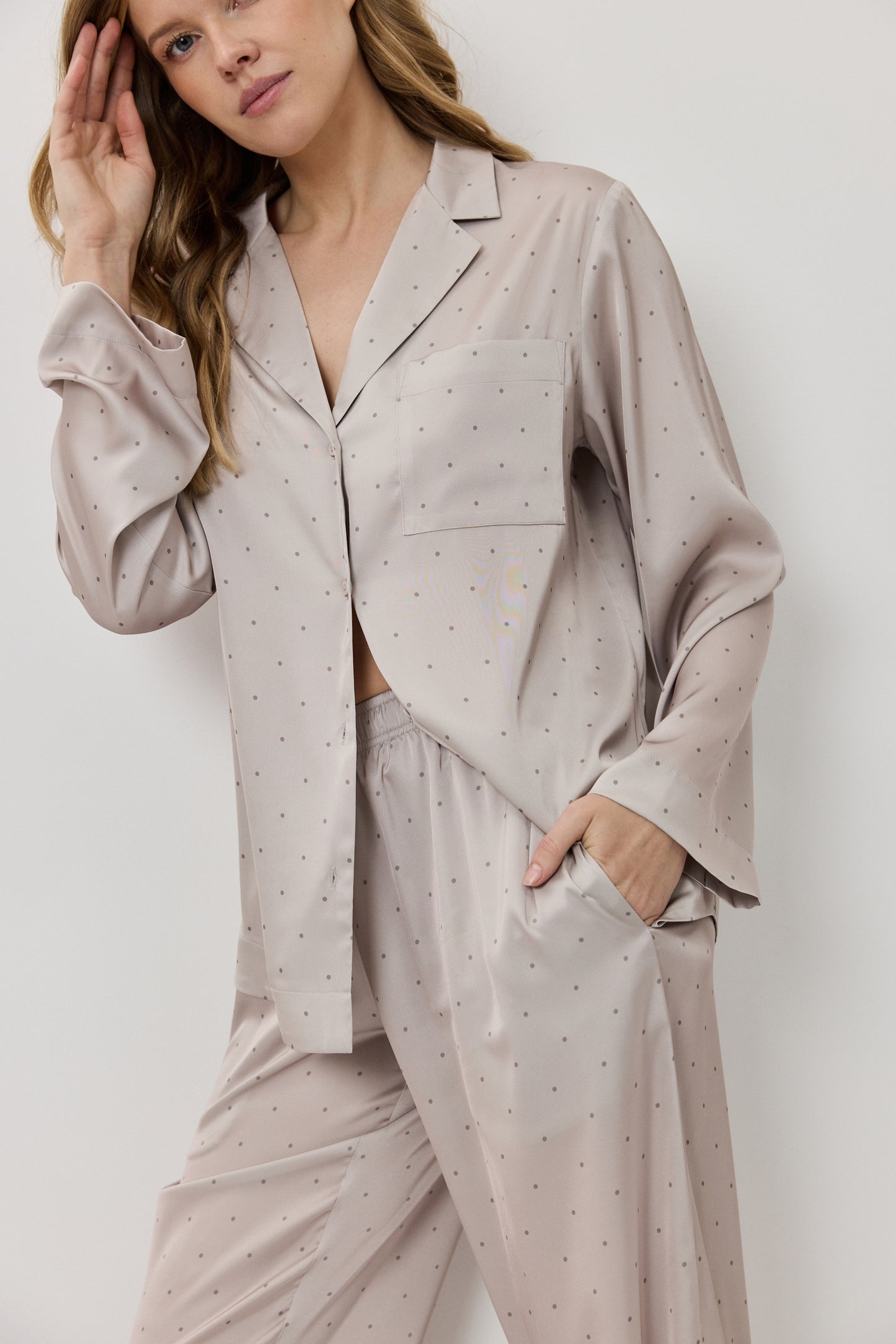 Pijama largo Zela - flanesyfresones