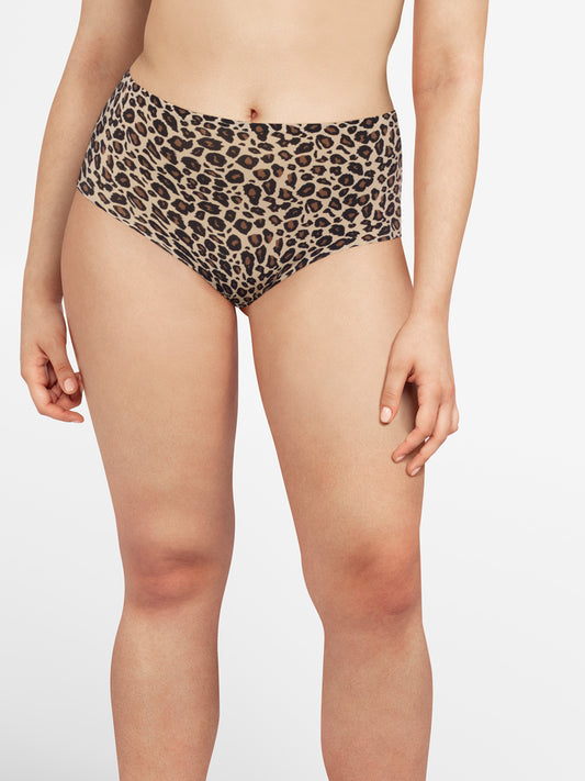 Braga talle alto animal print. Lenceria Chantelle Sitges