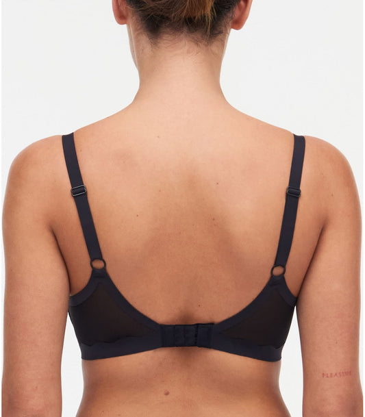 Sujetador negro, pure light - flanesyfresones