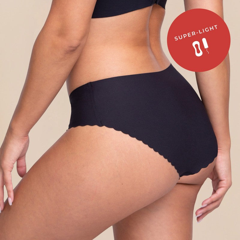 Bragas mensturales, a prueba de regla. Sangrado abundante