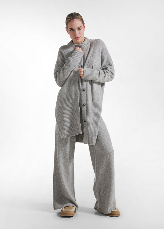 Chaqueta lana Gris