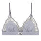 Bralette Love Lace cotton gris