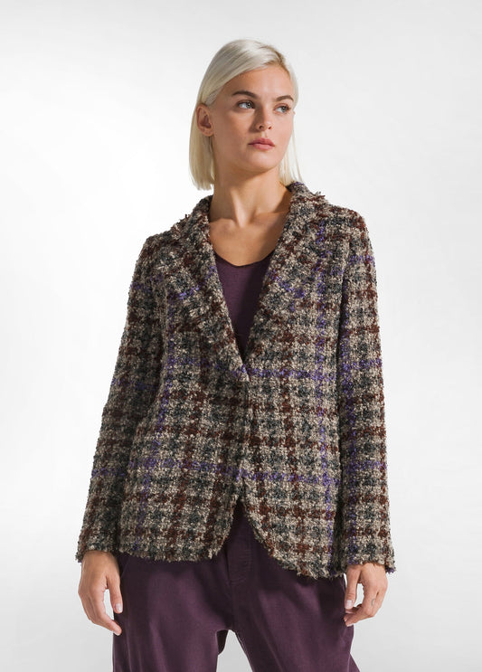 BOUCLE' TWEED BLAZER