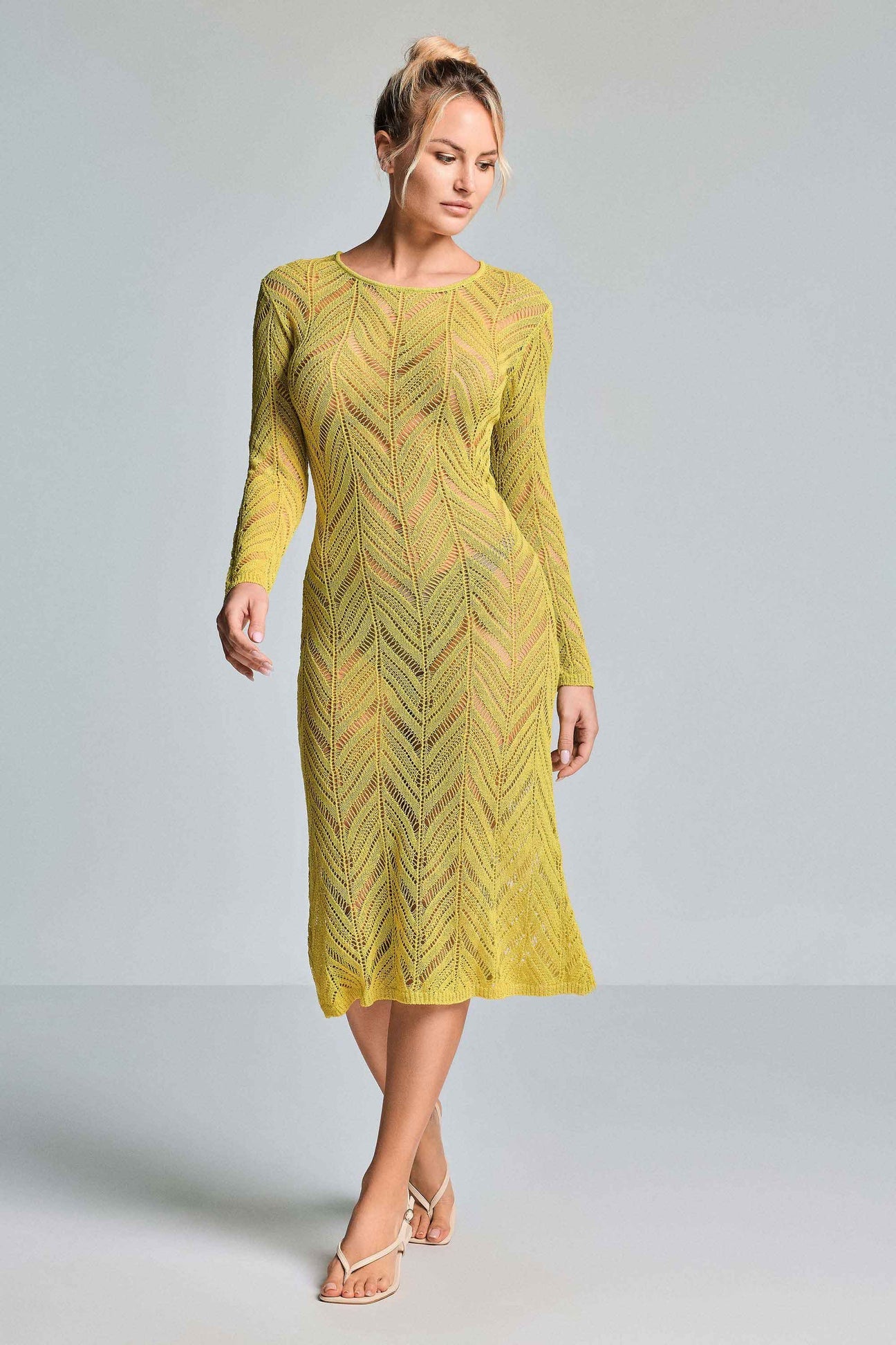 Vestido Sole pistacho