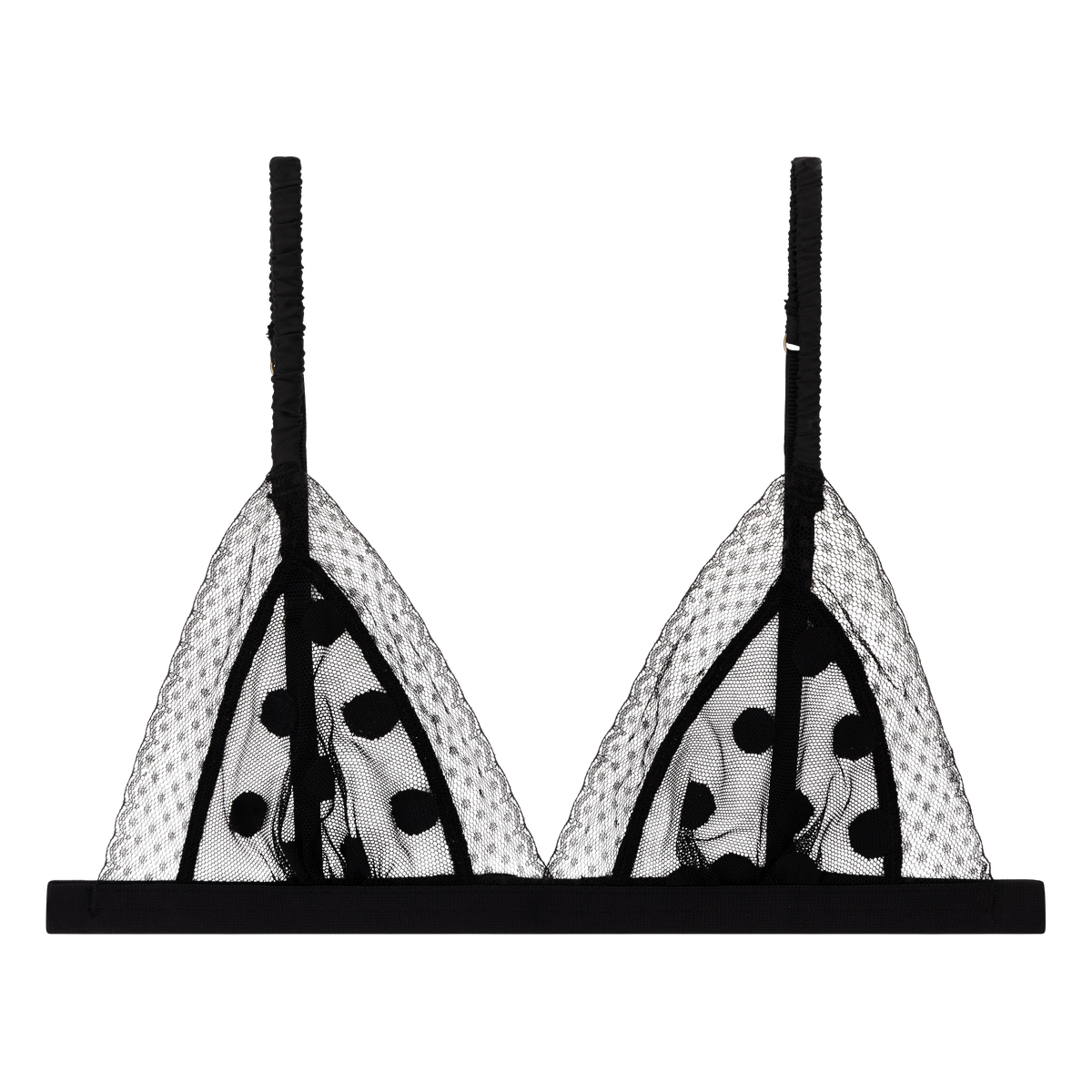 LOVE LACE
Delicado bralette triangular