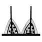 LOVE LACE
Delicado bralette triangular