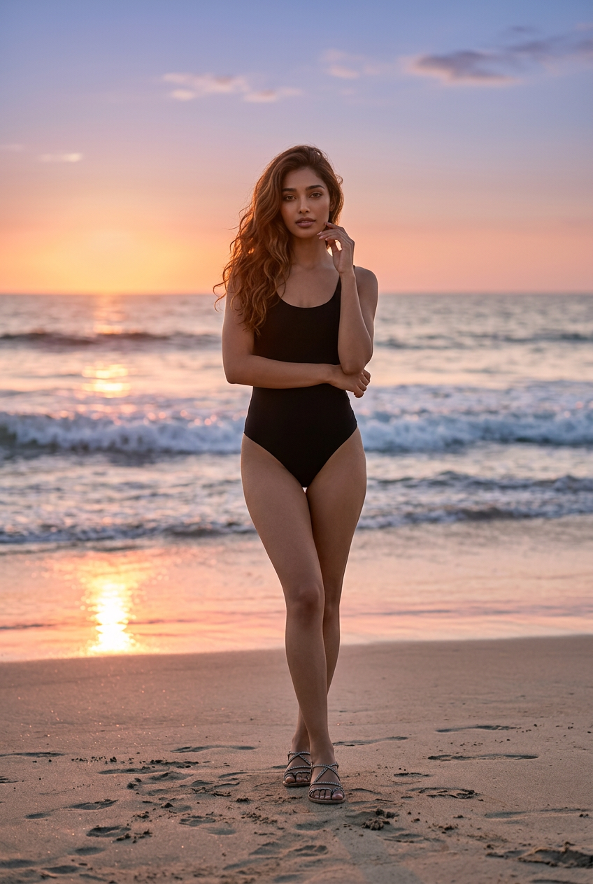 Bañador negro Eco - flanesyfresones