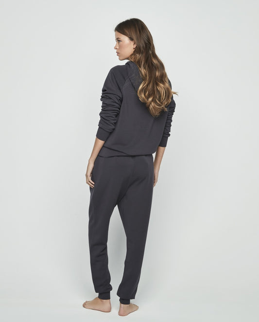 Conjunto Sport capucha azul noche