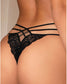 Tanga negro encaje DIVA GLAMOUR