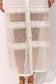 Dress silk white - flanesyfresones
