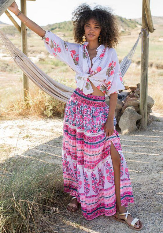 Falda larga Zanzibar Long - flanesyfresones