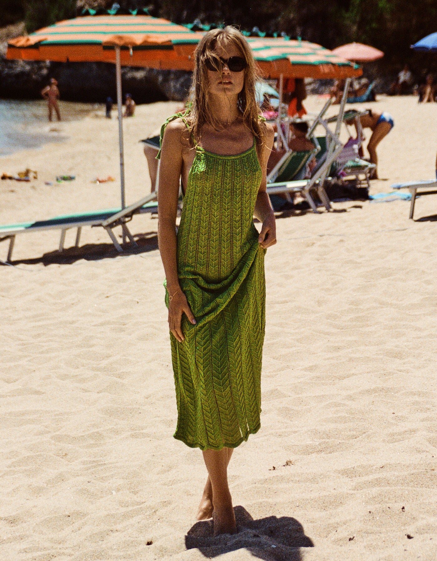 KNITTED DRESS JUNGLE - flanesyfresones