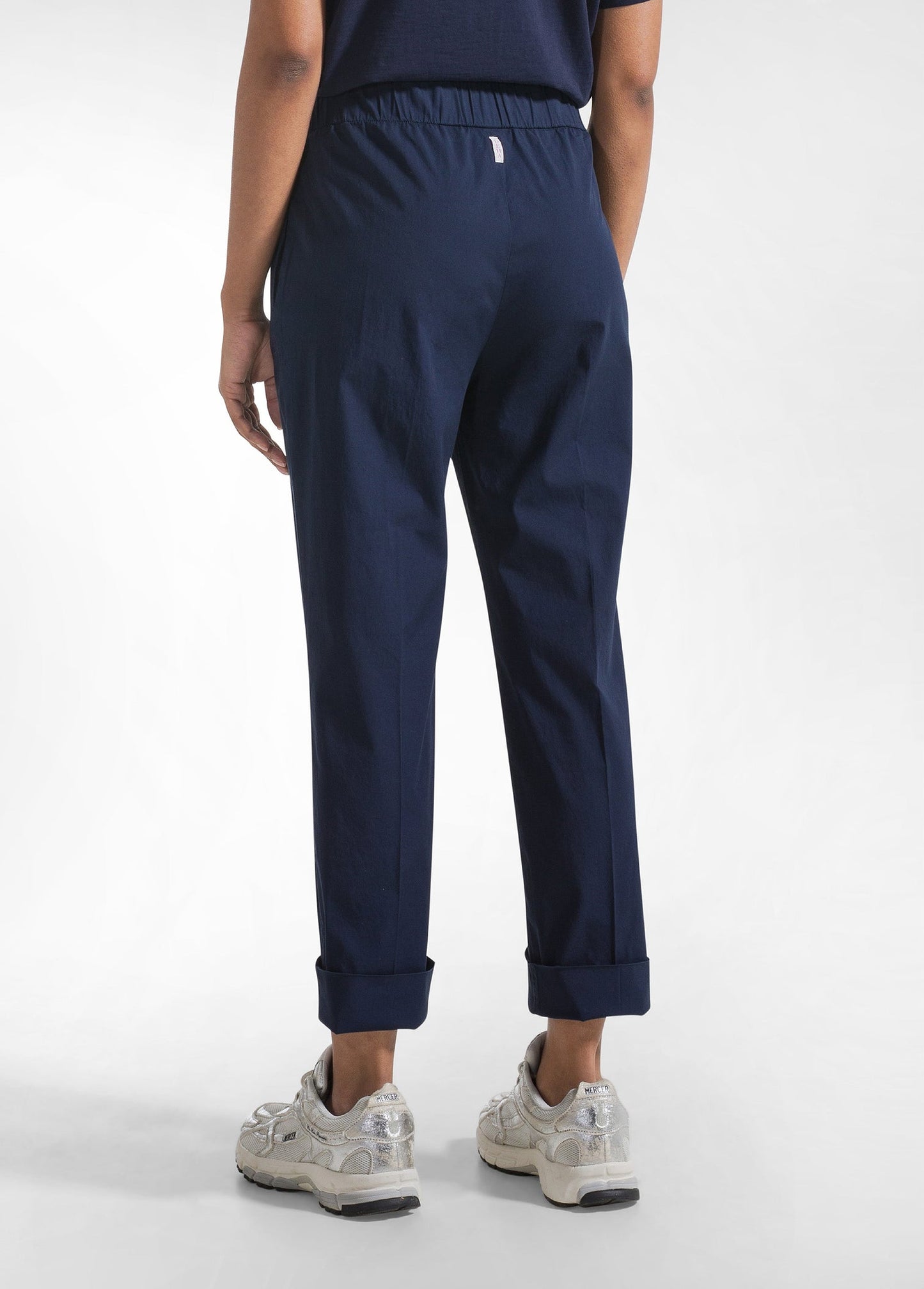 Pantalón recto popelín elástico - flanesyfresones