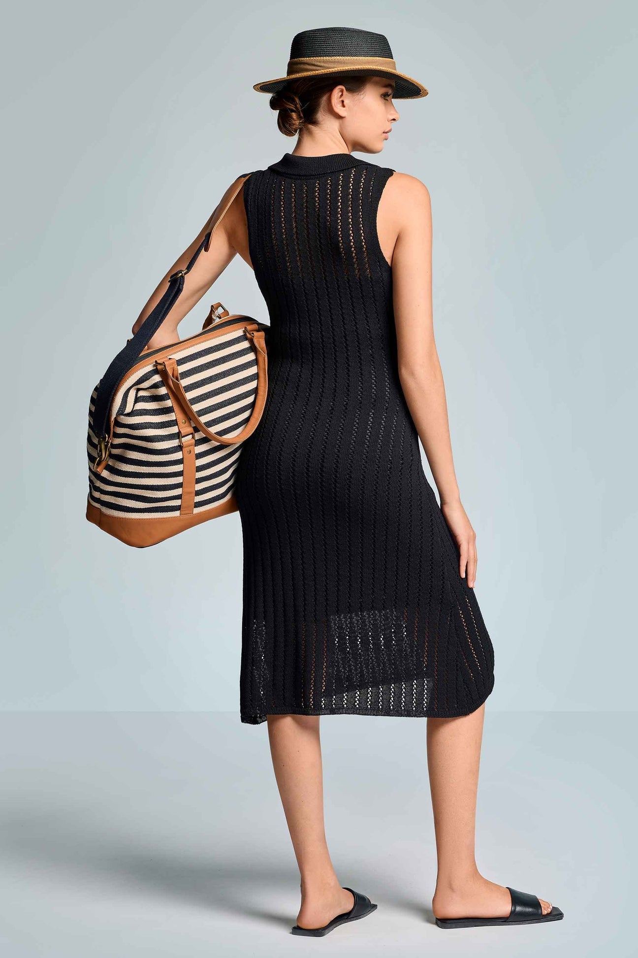 Vestido con cuello - flanesyfresones