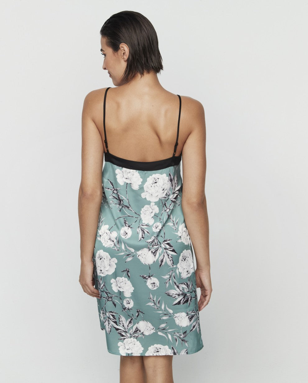 Camisón lencero verde