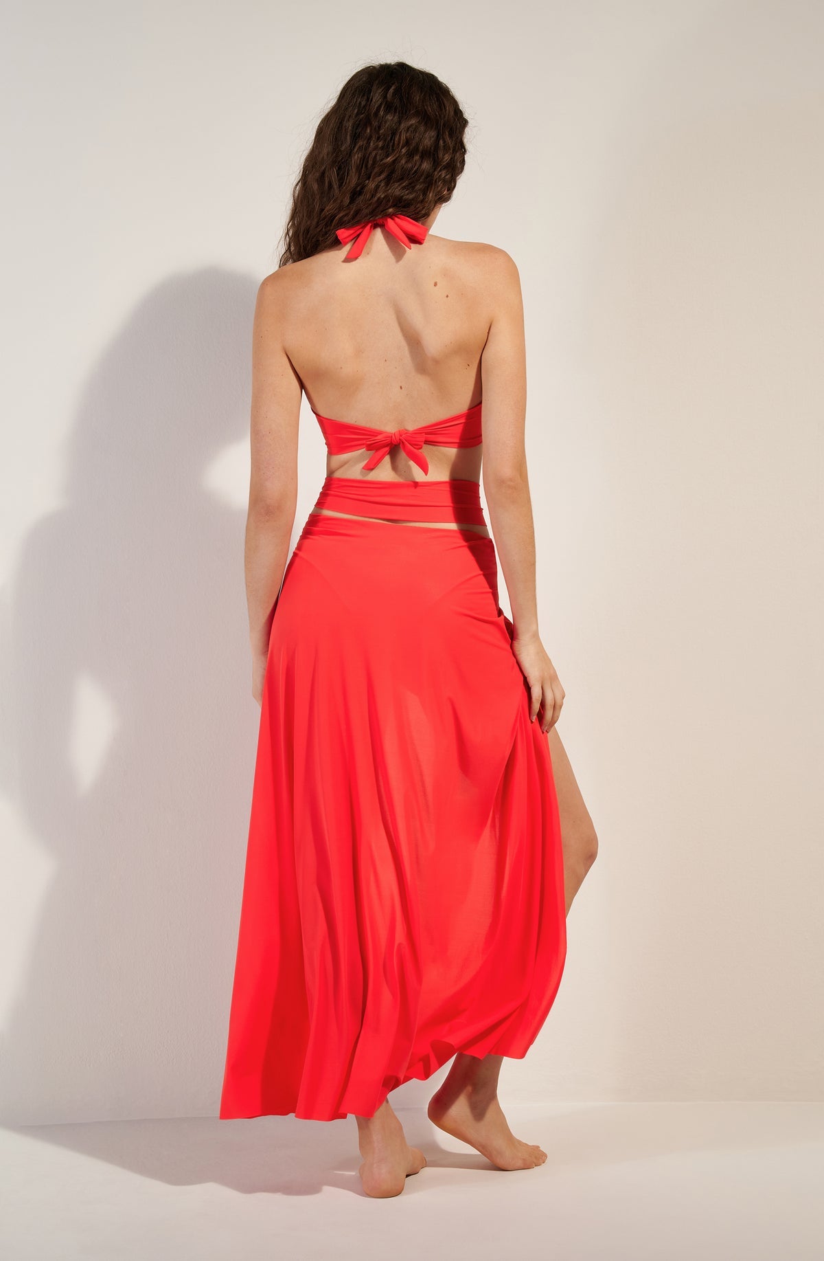 Vestido o falda PETRA - Groseille - flanesyfresones