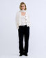 MIRANDA + CAMILLE Co-ord top WHITE OFF