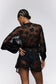 Kimono  negro MAYELA