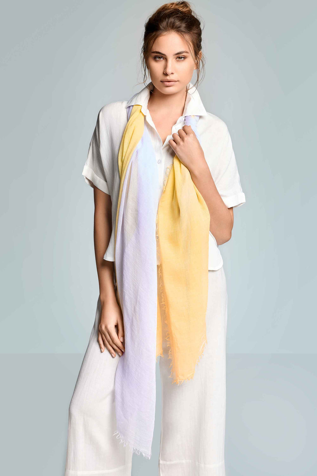 Pashmina bicolor - flanesyfresones