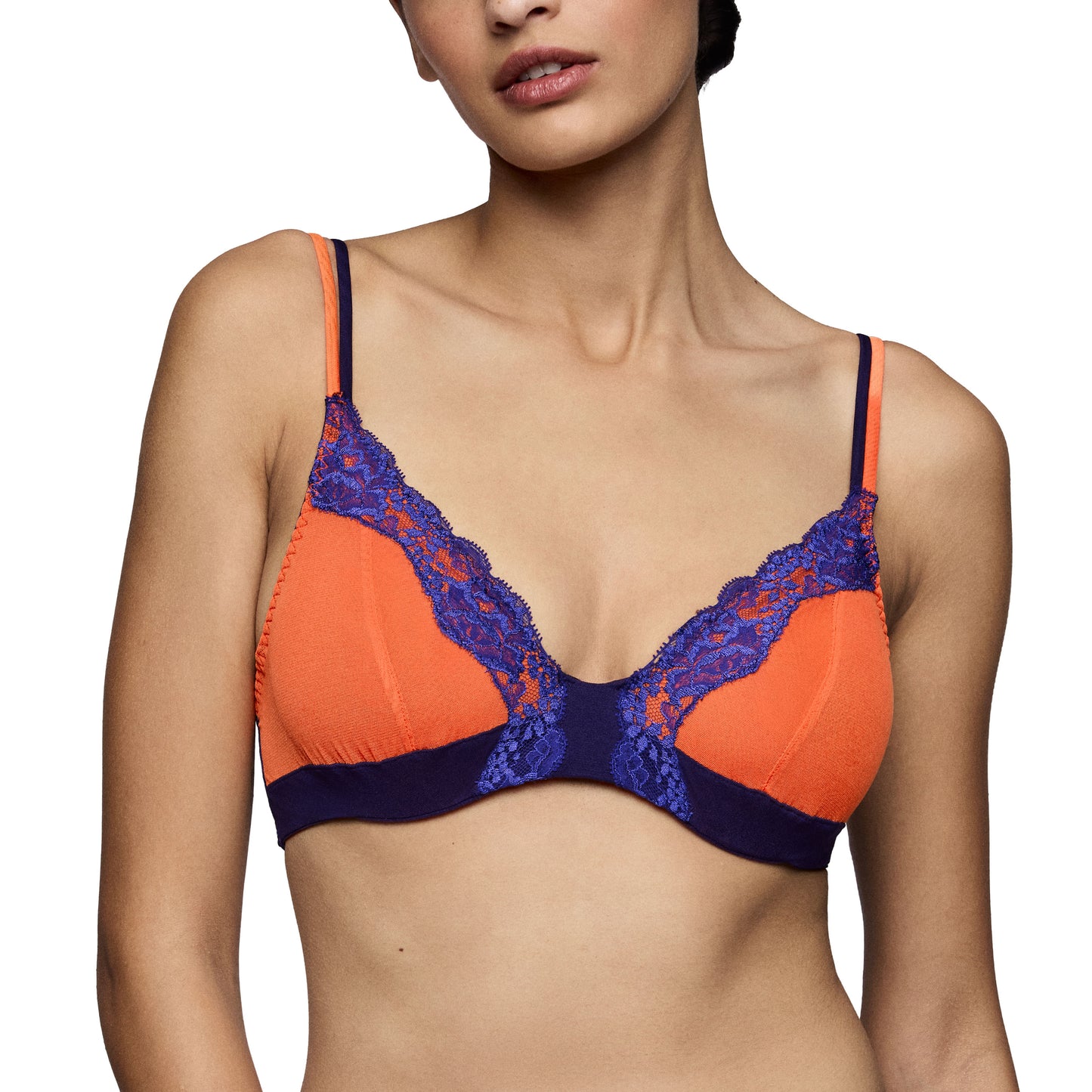 Sujetador  aros BREMER Influencer Orange
