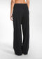 SOFT COTTON TROUSERS - BLACK