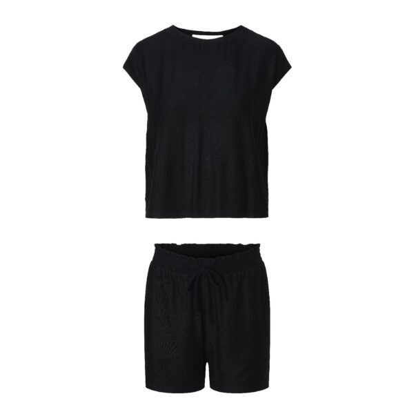 Top y short negro - flanesyfresones