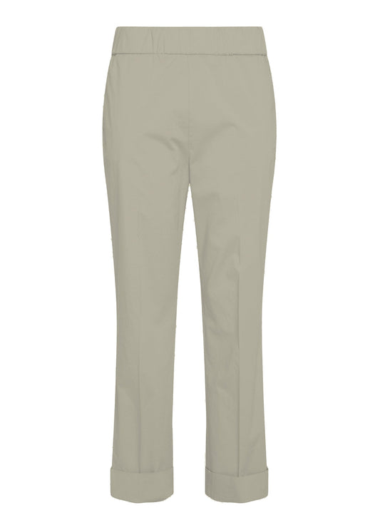 POPLIN STRAIGHT PANTS