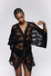 Kimono  negro MAYELA