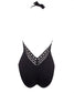 Bañador negro ajourage couture
