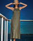 Vestido kaki - flanesyfresones