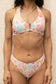 Braga biquini estampada AQUA