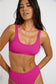 Biquini top Justin Popcorn - Fushia - flanesyfresones