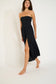 Zyrah Vestido Perlina - Noir - flanesyfresones