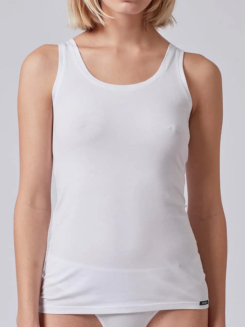 Camiseta tirantes interior de algodón premium - flanesyfresones