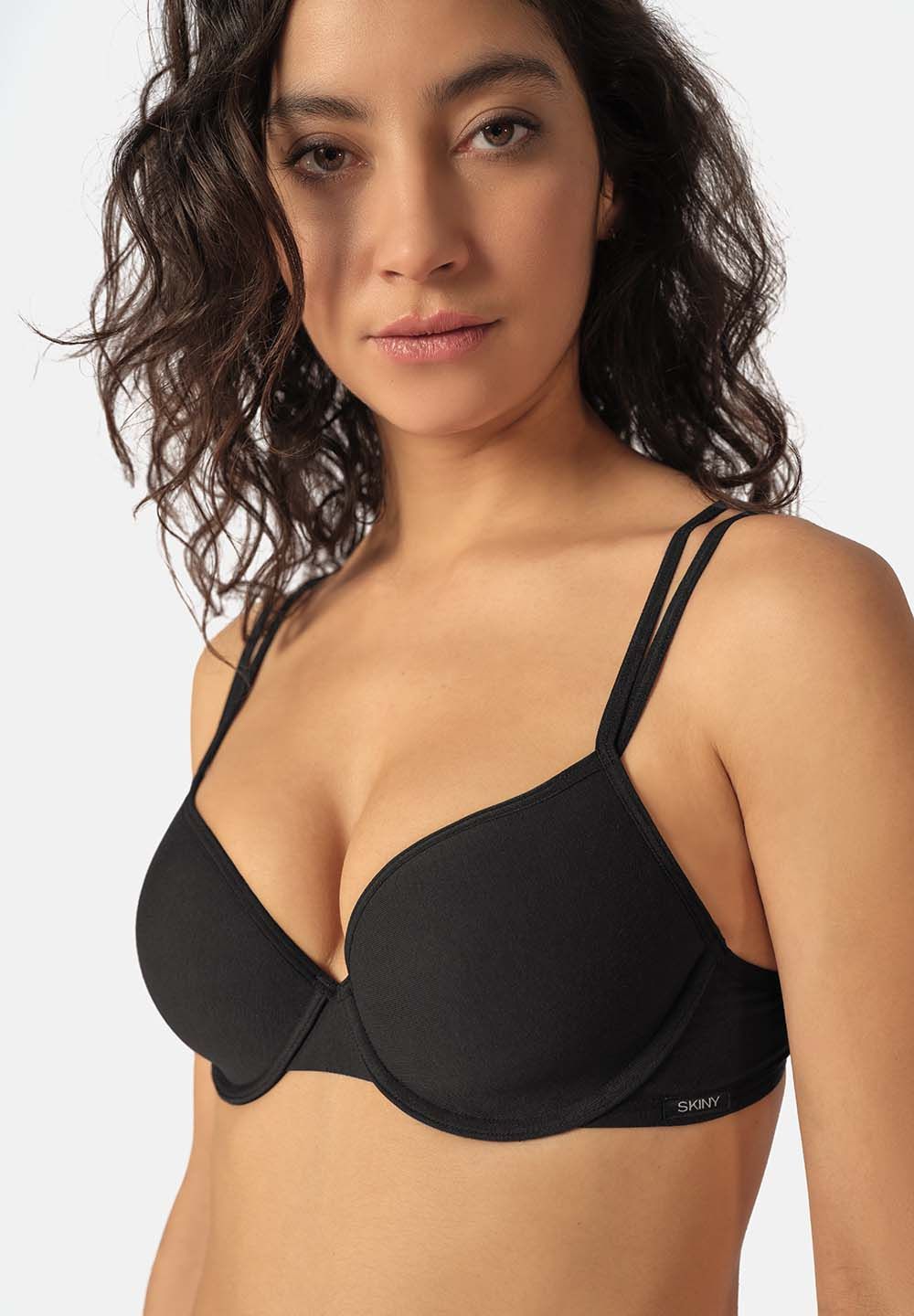 Sujetador con aros de algodón premium: sujeción natural, confort absoluto - flanesyfresones