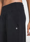 SOFT COTTON TROUSERS - BLACK