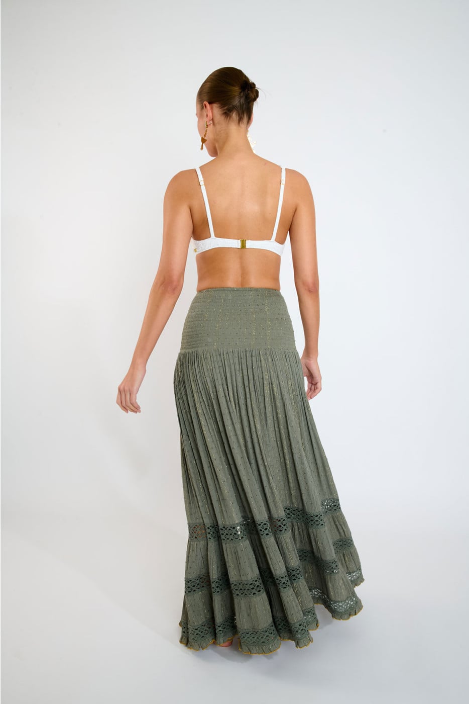 Vestido Ethel Sealove - Kaki - flanesyfresones
