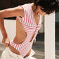 Swimsuit white-goji